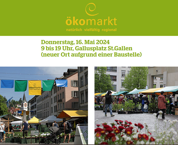 Ökomarkt in St.Gallen